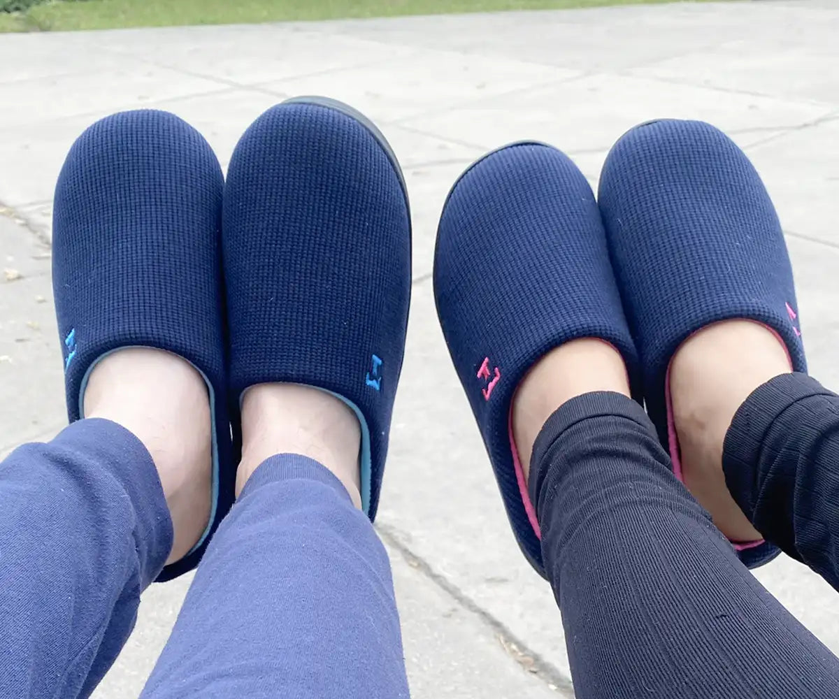 Pantufas de espuma viscoelástica TheraFly — Blue / Azul